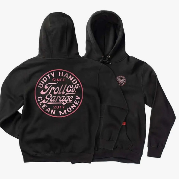 Dirty Hands Clean Money DHCM GARAGE HOODIE NEW L - Picture 1 of 5